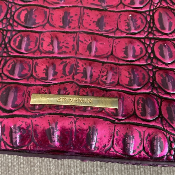 Brahmin Katie Purple Potion Melbourne Crossbody Purse - Picture 2 of 9